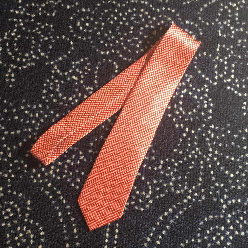 Izod Red Pattern Tie